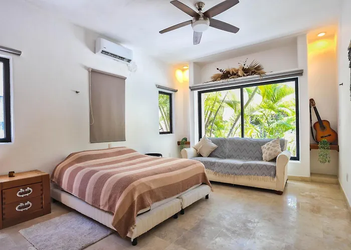 Magnifica Casa Laguna Cerca De La Playa. Villa Puerto Aventuras
